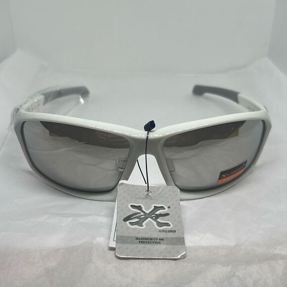 XLoop Patriotic Sunglasses – Mirrored Lens, UV Protection, Red White & Blue Star - Picture 3 of 3